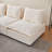 106.3'' L-Shaped Modular Sectional Sofa – 3-Chair + 1 Ottoman Set, Solid Wood Frame & High-Density Foam for Living Rooms/Apartments-864547945
