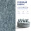 Grande chaise ronde surdimensionnée de 55 pouces, fauteuil rembourré surdimensionné rond - Grande chaise longue confortable pour les espaces domestiques-509433575