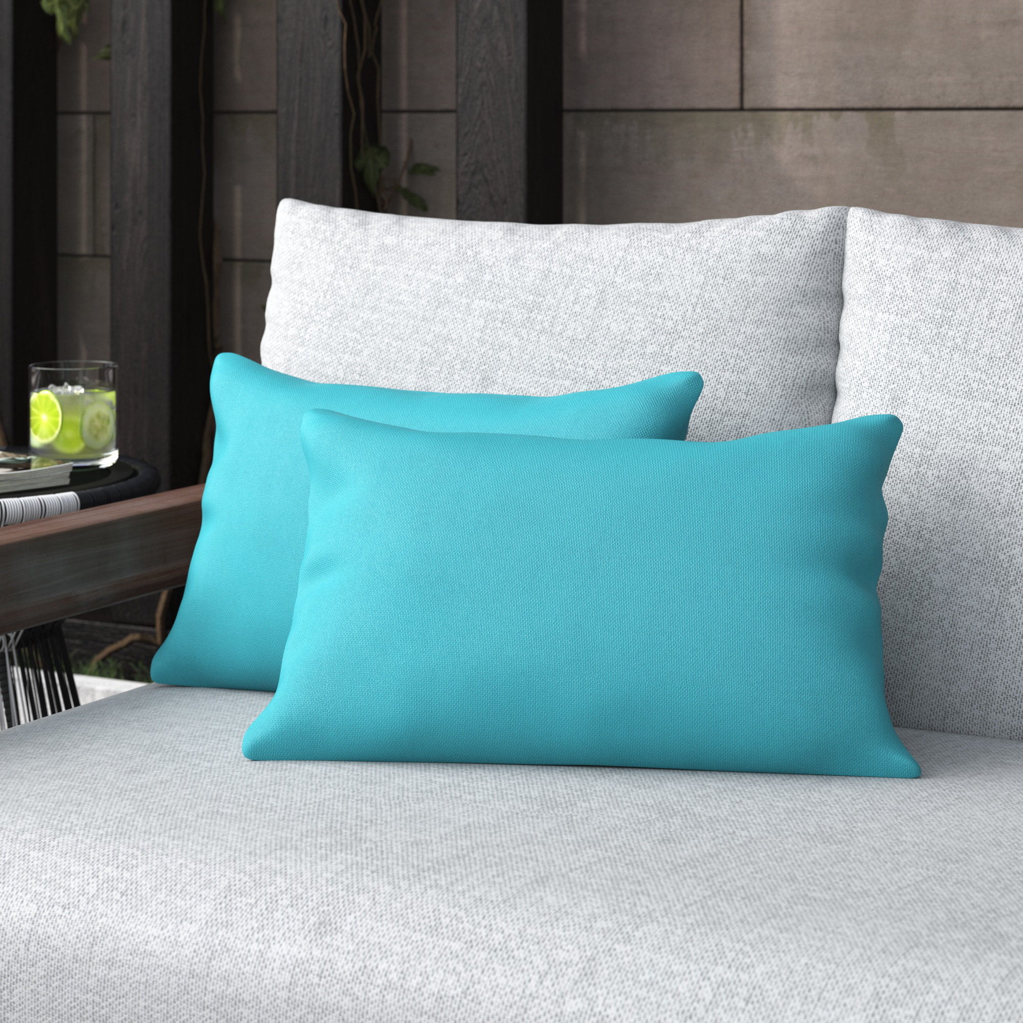 Outdoor Pillow Inserts - Choose any size - Soft Polyester Pillow Forms for  the Outdoors - Water Resistant Pillows - Outdoor Pillows