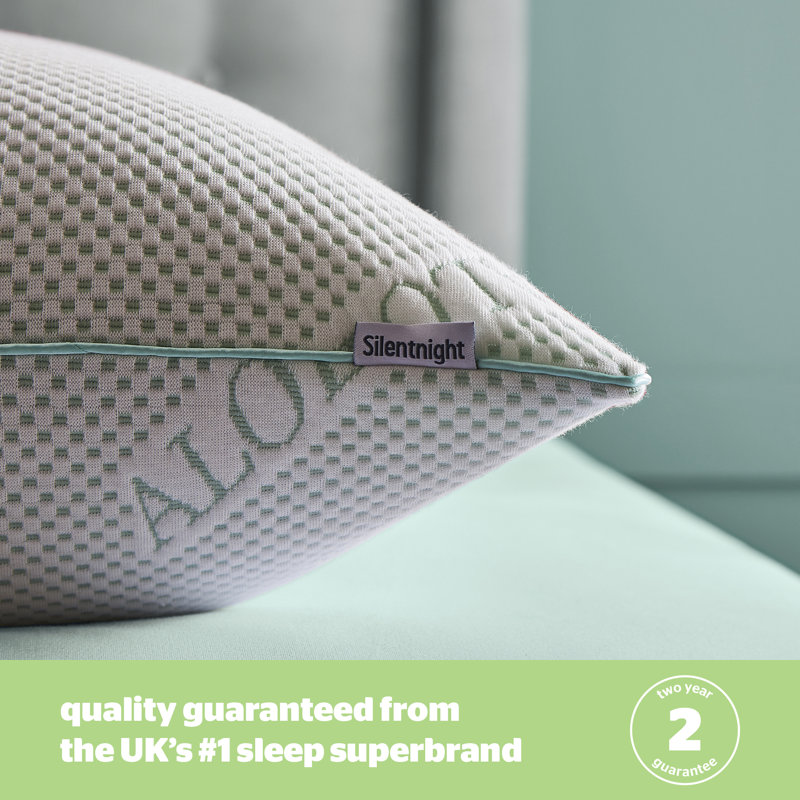 Silentnight Wellbeing Collection Aloe Vera Infused Pillow