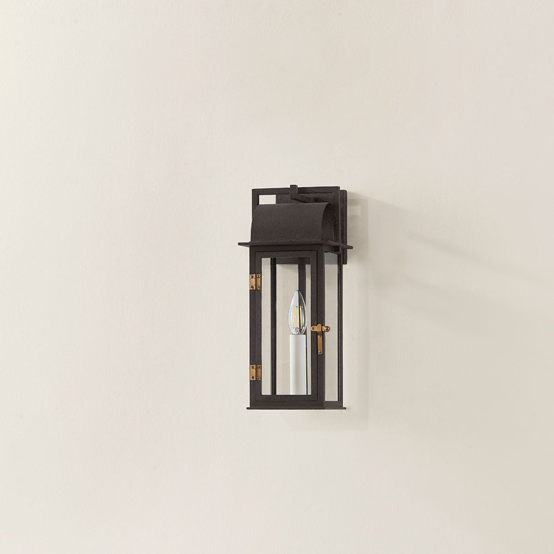 Bohen 1 Light Exterior, 14.75" H x 6" W x 6" D