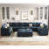 Tremee Velvet Upholstered Modular Sectional Sofa with Ottoman
