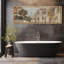 «Rustic Countryside Venetian Canal Scene», reproduction d'art sur toile-111176117-98042059