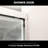 76"H X 48"W Semi- Shower Door, Bypass Sliding, Finish, Glass Door 48" W 76" H, Quality-121157495