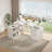 Ravleen 66'' W L-Shaped Computer Desk with Cube Shelves and Cabinet-1439303623