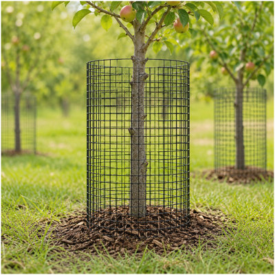 36in x 50ft black metal mesh, 1/2-inch welded chicken wire roll, garden plant fencing, suitable for chicken coops and home renovation
