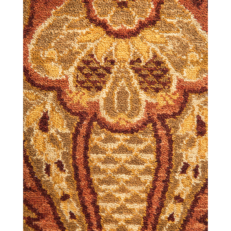 Classic One-of-a-Kind 2' 7" X 9' 2" Hand Knotted Area Rug