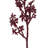 35" Burgundy Beaded Artificial Christmas Spray