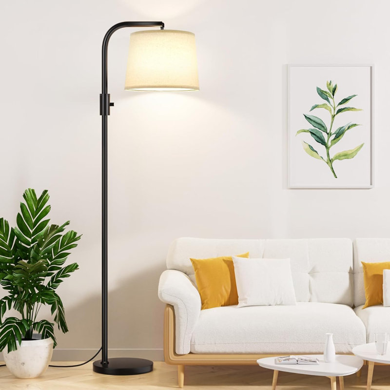 Lampe sur pied avec ampoules incluses, Beige