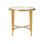 Metal Designs Sangiovese Round End Table