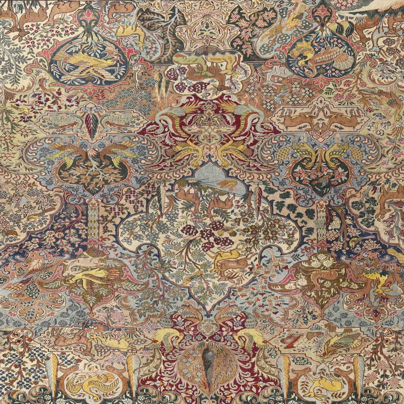 Aaditri Oriental Indoor Rug, Square 7'