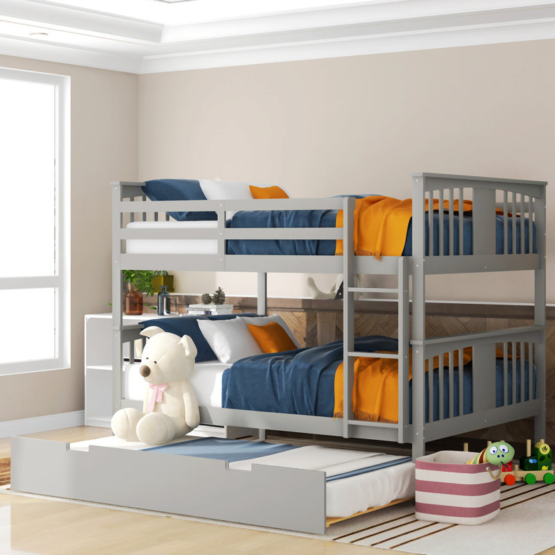 Lit plateforme Jaswinder, Gris