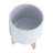 8" Textured Planter W/ Stand