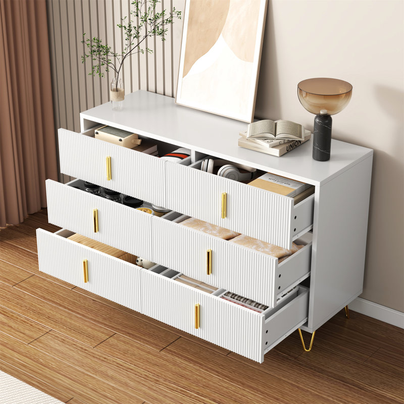 Aleynah 120cm Sideboard, White