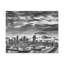 Toile à Miami en noir et blanc avec paysage urbain époustouflant-1777704883