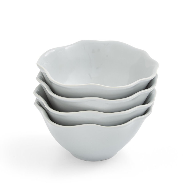 Sophie Conran Portmeirion Floret Bowls, Grey
