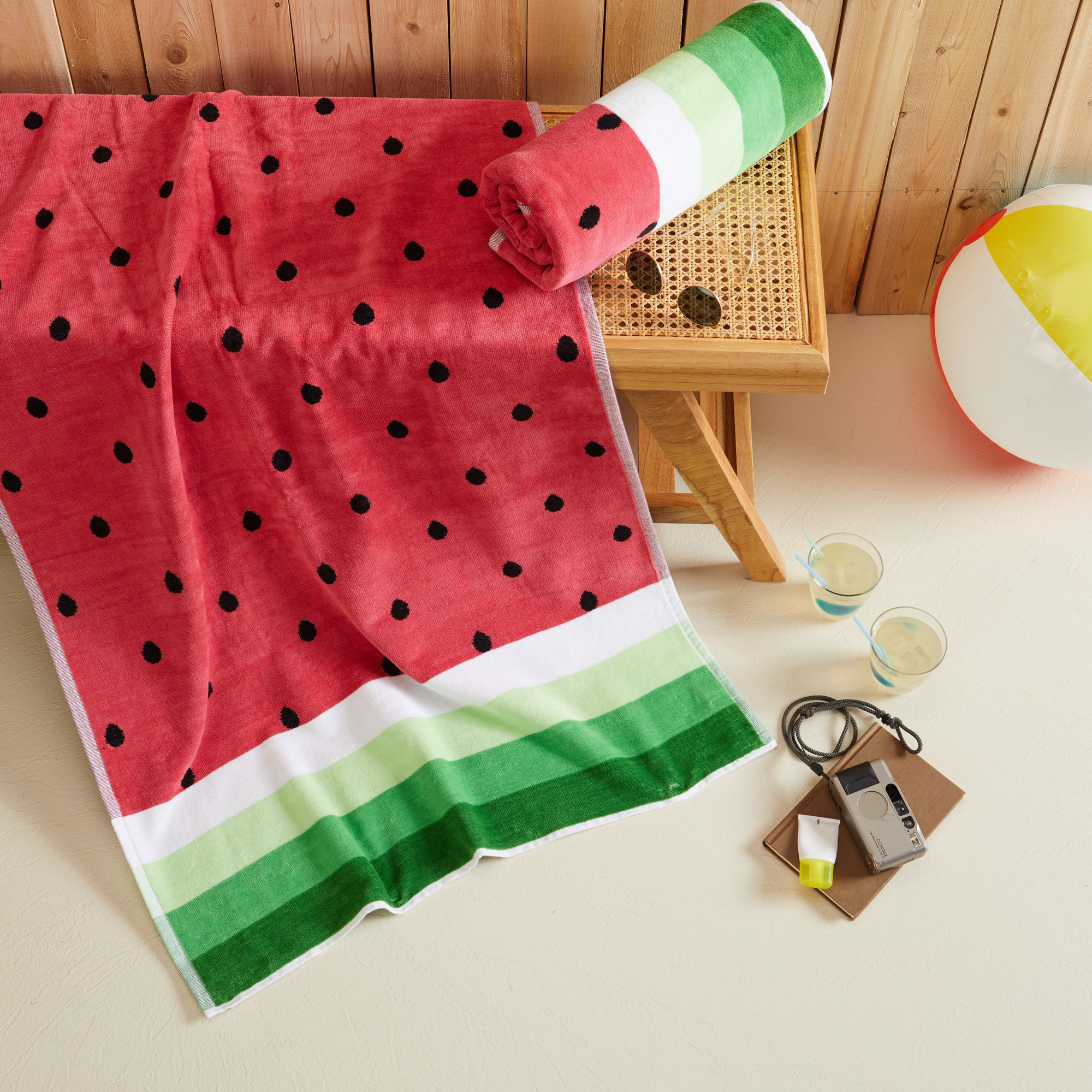 Gingham Kids Washcloth Sets