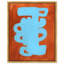 Santana II Canvas Abstract Print by Oliver Gal, Black Frame, 16 x 20-904611168-904611166