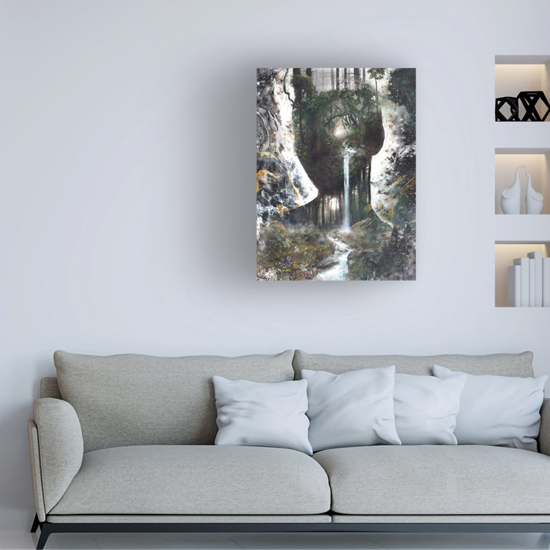 Art sur toile Barrett Biggers Inner Path, 18" H x 24" W