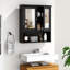 Armoire murale de salle de bain avec miroir et tablette -994501616