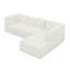 Ensemble de canapé modulaire modulaire, 2 pièces, sans ordinateur, en forme de L-1907691632