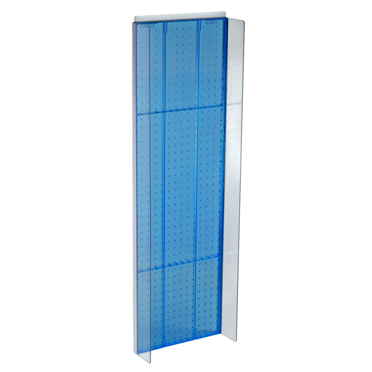 13.5"W x 60"H Pegboard Powerwing Display