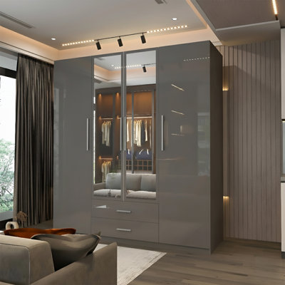 Manufactured Wood Wardrobe