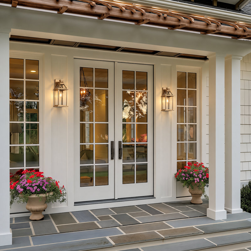 Amal 1-Light Brass Outdoor Sconce