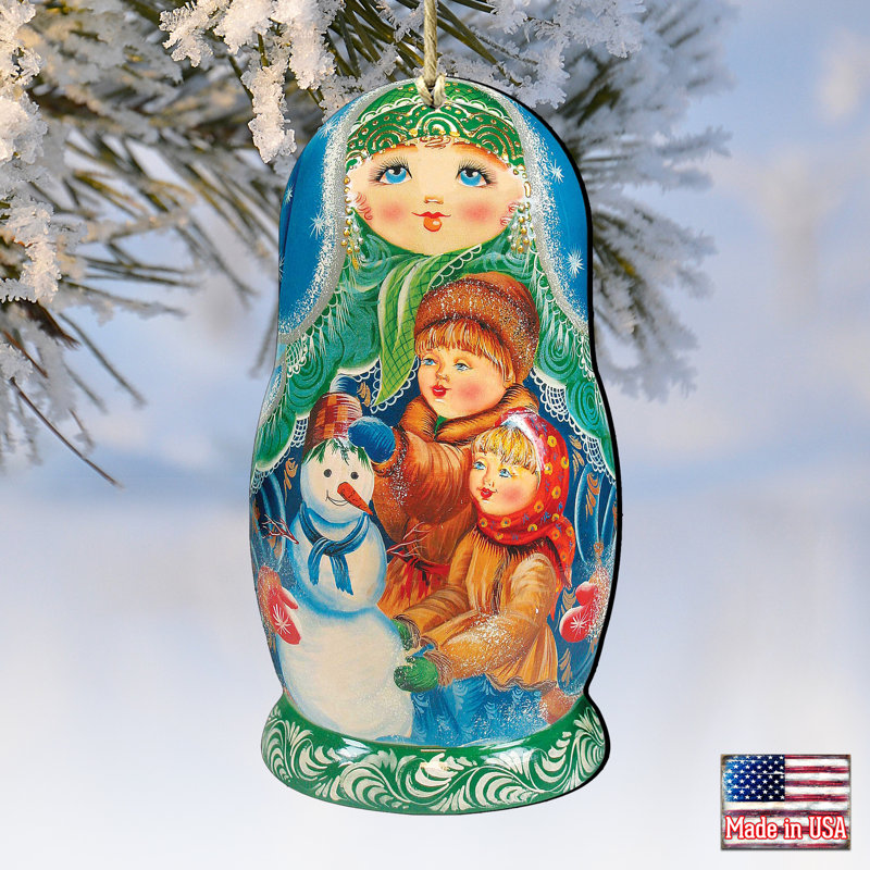 Ornement suspendu Tidaholm Matreshka