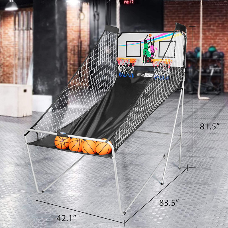 VIVOHOME Basketball Arcade Game