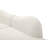 Curved Modular Sofa With Boucle 3-Seat Sofa