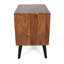 Table de chevet en bois d'acacia