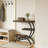 Industrial-chic 3-tier C-shaped End Table