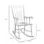 Chaise berçante en bois massif Tamicka-582181779