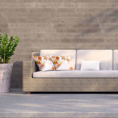 Autumn Leaves Indoor / Outdoor Square Throw Cushion
