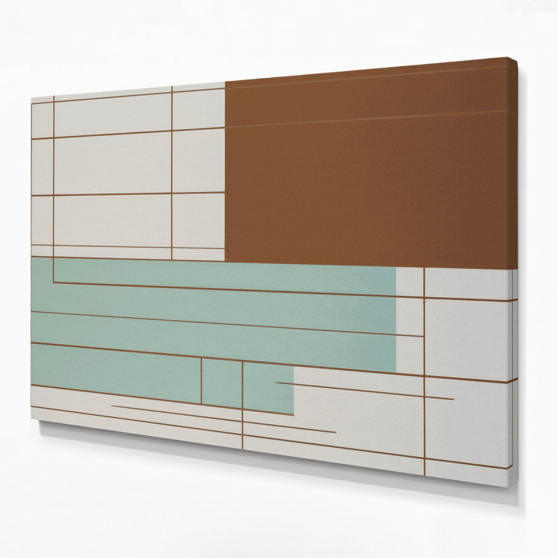 Minimalisme 63, art mural sur toile grise, H 11 po x l 14 po