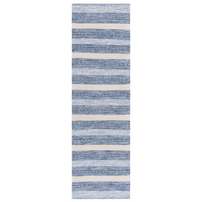Lynndyl 976 Area Rug In Navy / Ivory