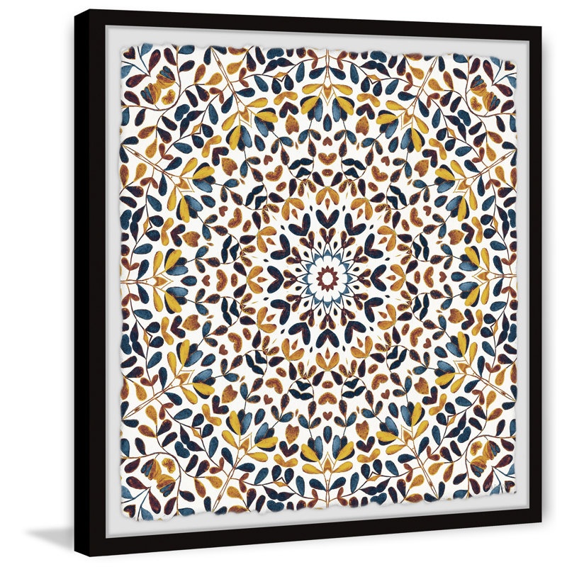 Pattern Of Life by Marmont Hill - Single Picture Frame Painting, 81cm H x 81cm W x 3.81cm D