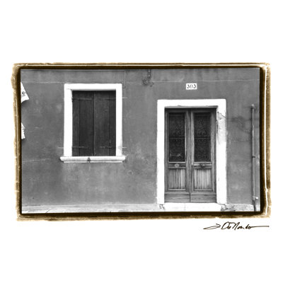 The Doors of Venice VIII by Laura DeNardo - 1 Piece Wrapped Canvas Wall Art