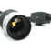12ft E27 Pendant Light Socket with Extension Cord Black