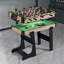 Table multi-jeux en bois manufacturé brun et noir-117503053