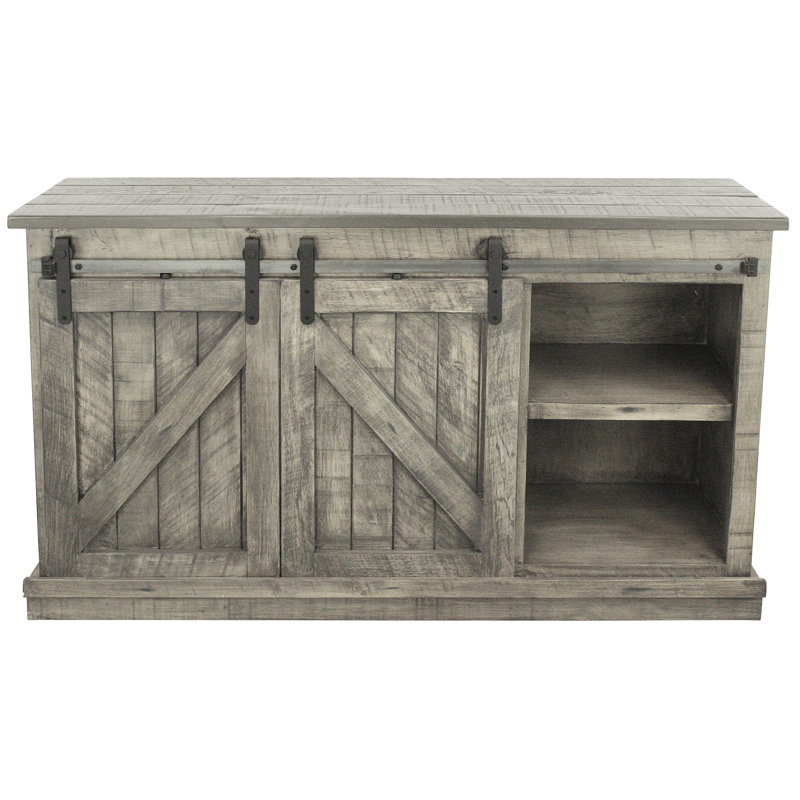 Malloy Media Console, Bright White