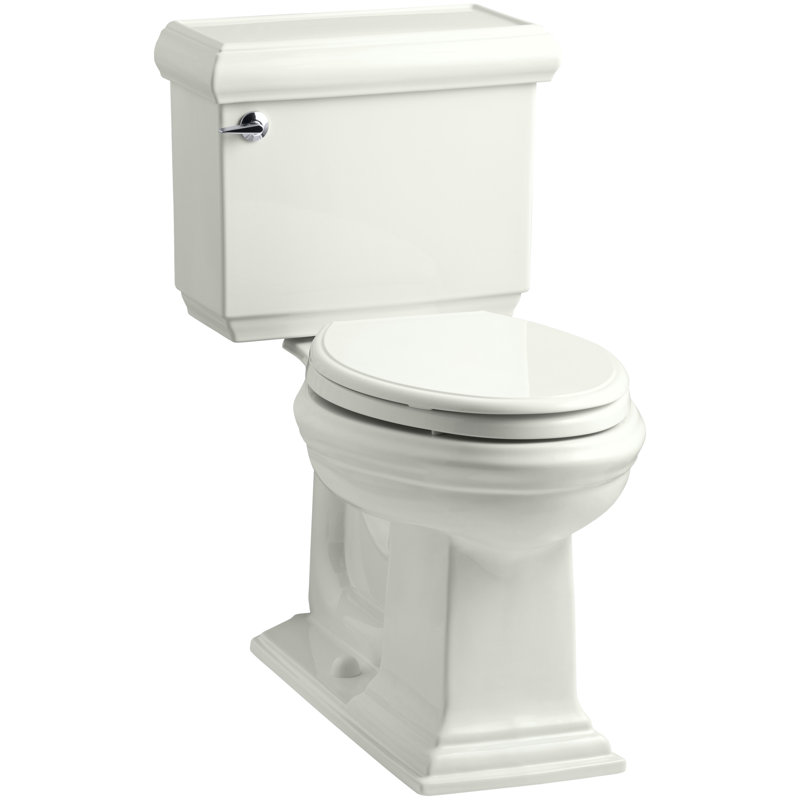 Memoirs™ Classic Comfort Height Two-Piece Elongated 1.28 GPF Toilet with Aquapiston Flush Technology, Dune, Left-Hand