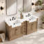 Ensemble de meuble-lavabo double 72 po Kelly-1180030483