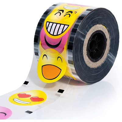 Wyzworks Smiley Faces Cup Sealer Film