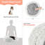 Remplacement de la housse de lit pour chien pour lit douillet à calins original Donut-62011722-62011723