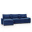 116'' Wide Modular Sectional Sofa With Removable Cushions, Ottoman, And Boucle Upholstery-119156526
