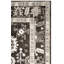 Tapis gris anthracite en laine / soie de bambou / coton noué à la main de style sud-ouest Hacienda-15995163