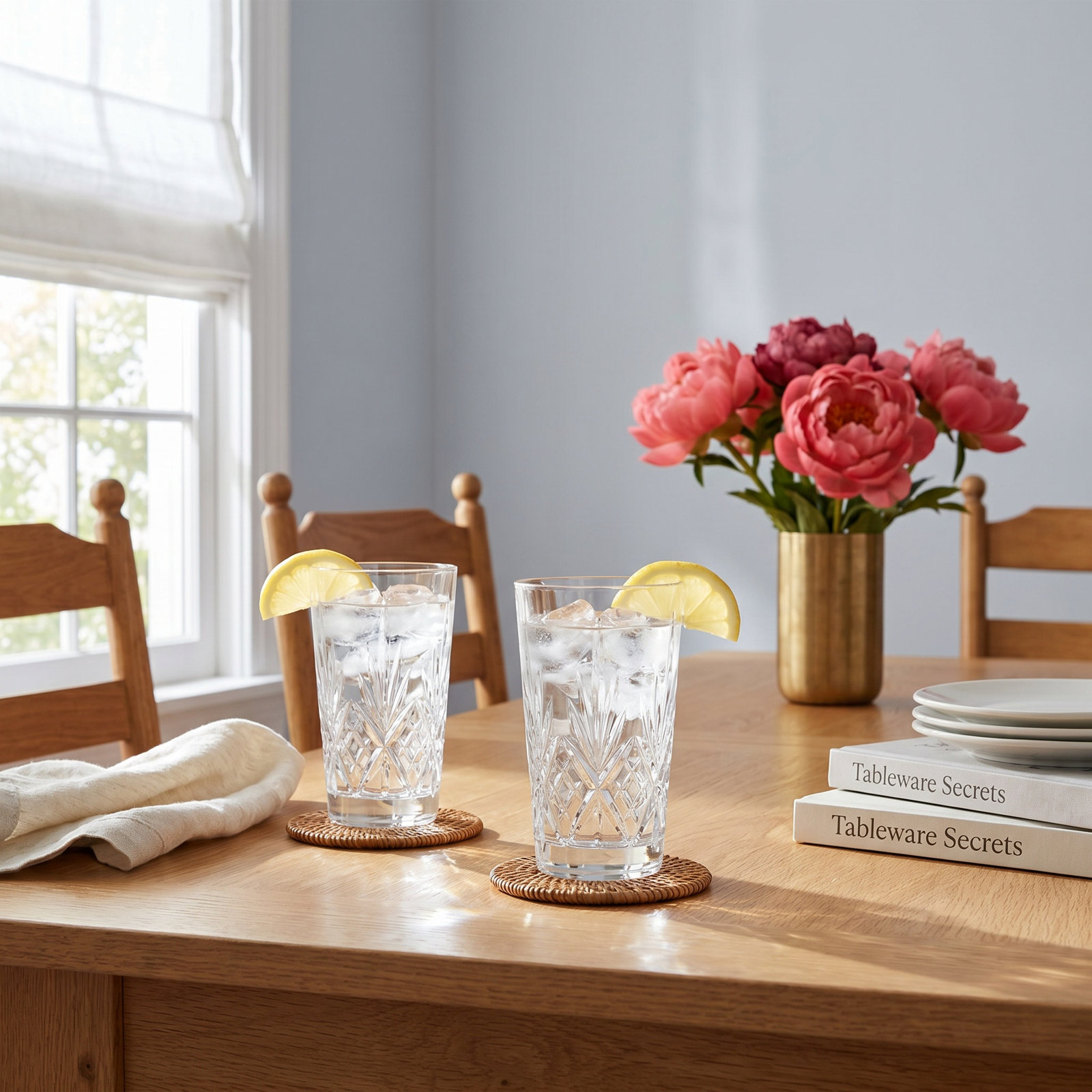 Dublin Crystal Drinking Glass