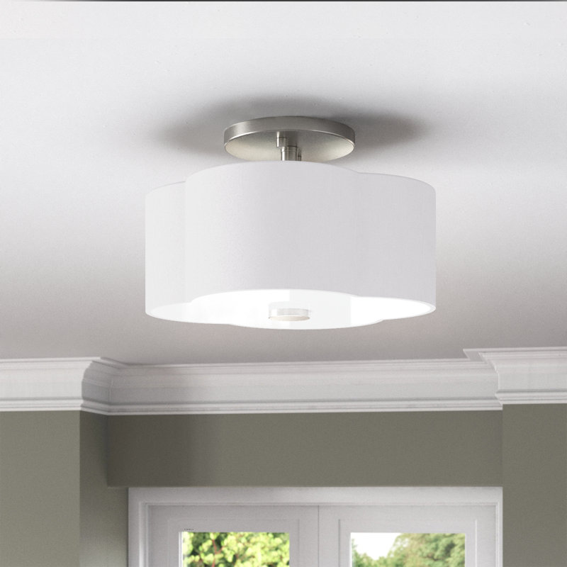 Vino Semi Flush Mount, 8.5" H x 13" W x 13" D